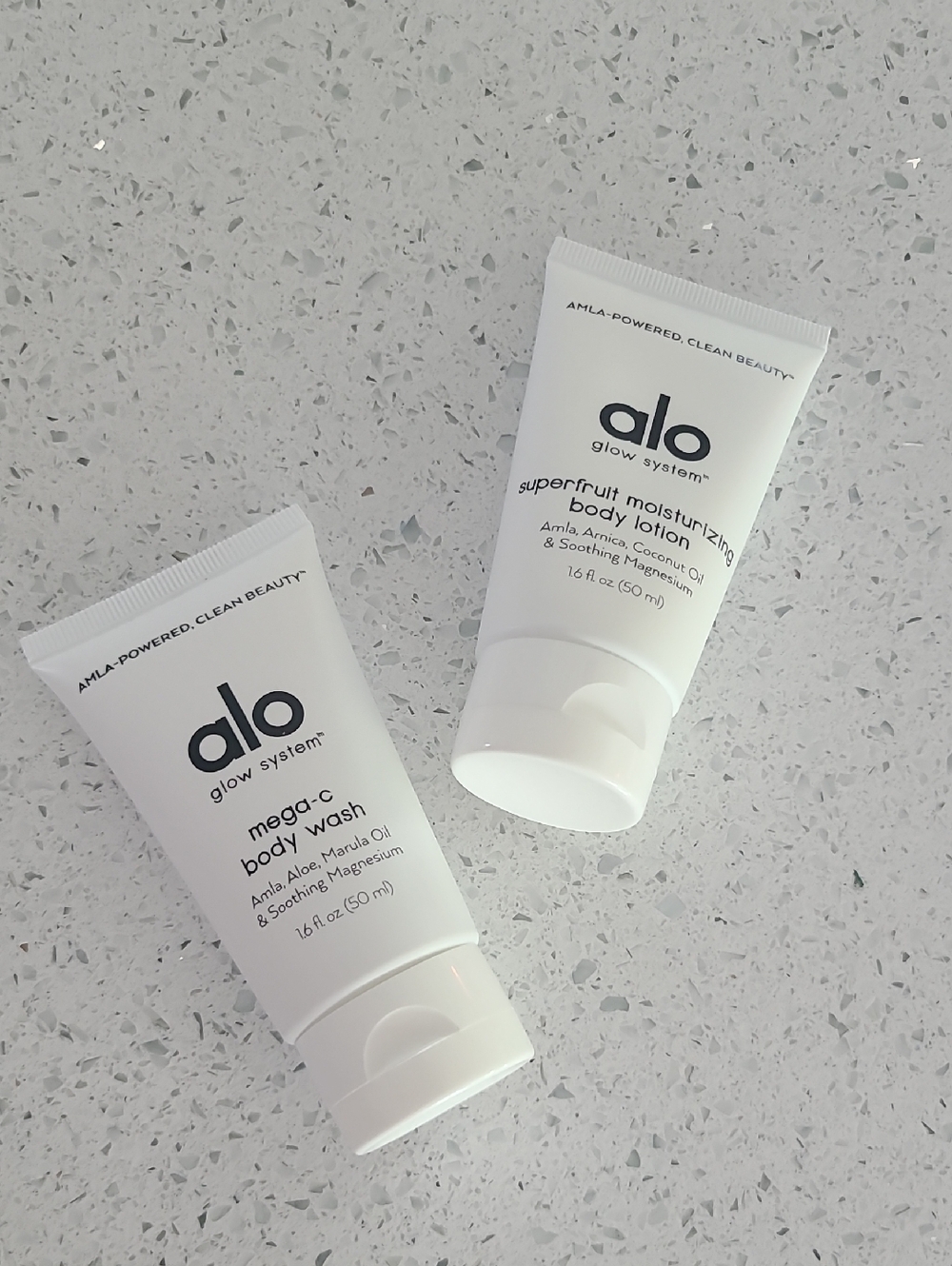 Alo Mega-C Body Wash & Superfruit  Moisturizing Body Wash with FREE lotion